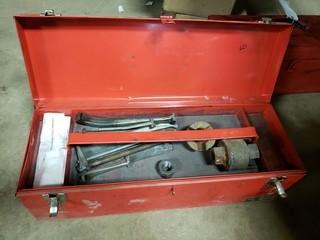 Toolbox With Various Supplies