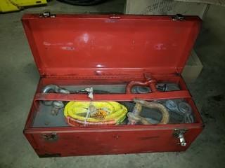 Toolbox With Various Supplies