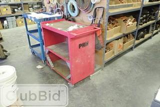 Lot of 2 3-tier Warehouse Carts.
