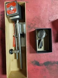 Starrett Indicator and Mag Base Holder
