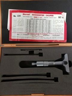 Starrett Depth Gauge