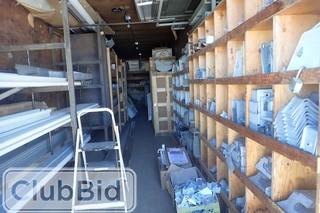 Dry Van and Contents Including Aluminum Ducting, Fittings, Hangers, Vent Covers, etc.