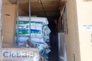 Dry Van and Contents Including Pipe Insulation, etc.