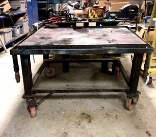 Steel Table w/ Castors