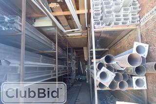 Dry Van and Contents Including Electrical Motors, Aluminum Channels, etc.