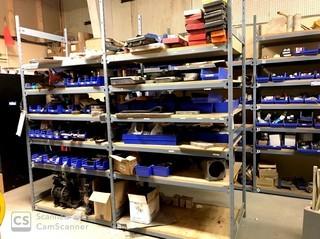 Shelf With Contents, Coupler Pins, O-Rings, Grinder Blades and More