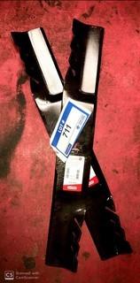 (2) Mower Blades