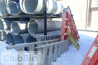 Lot of 8 Asst. Step Ladders. 