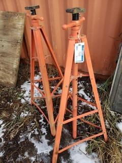 (2) Large Jack Stands