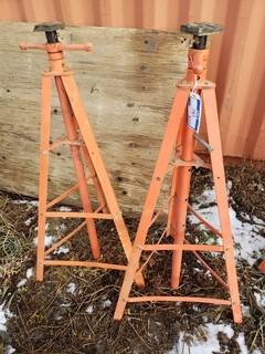 (2) Large Jack Stands