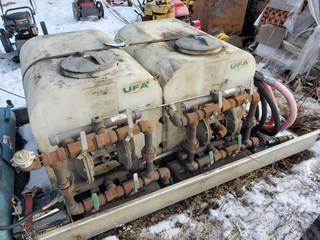 Oil Containment Tanks, c/w Skid