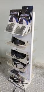 Protective Eyewear c/w Display Stand