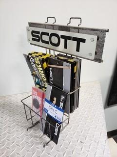 Scott Anti Fog Replacements c/w Display Stand