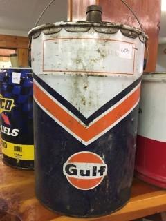 5 Gallon Drum Gulf Transmission Lube SAE 90.