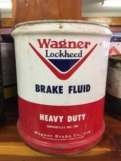 5 Gallon Drum Wagner Lockheed Brake Fluid.