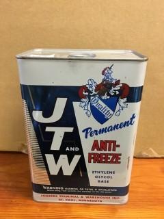 1 Gallon JT & W Antifreeze Can.