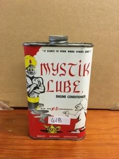 1 Pint Mystik Lube Engine Conditioner Can.