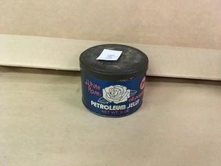 6 Ounce White Rose Petroleum Jelly.