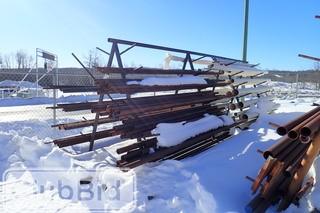 Double Sided Cantilever Rack and Contents. 