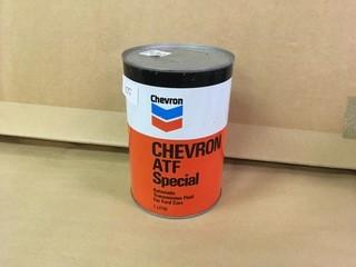 1 Litre Chevron ATF Special Transmission Fluid for Ford Cars, Unopened.