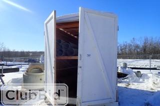 Lot of Wooden Shed w/ Asst. Ducting.