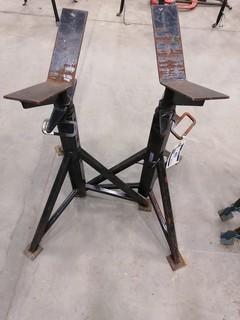 (2) Pipe Stands