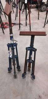 (2) Pipe Stands