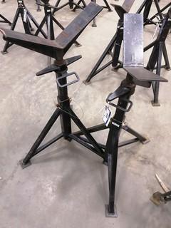 (2) Pipe Stands