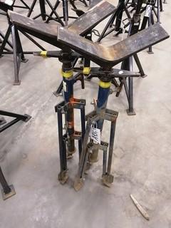 (2) Pipe Stands