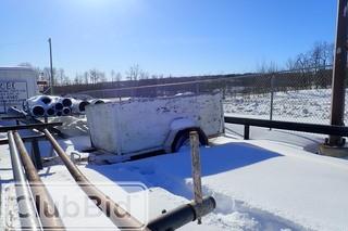 Single Axle Utility Trailer.