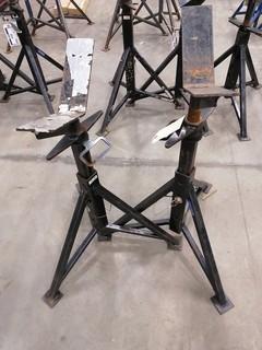 (2) Pipe Stands