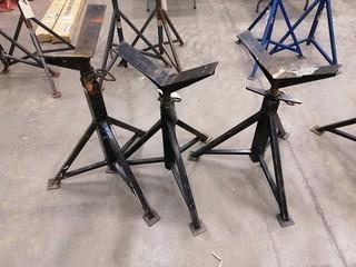 Qty Of (3) Pipe Stands