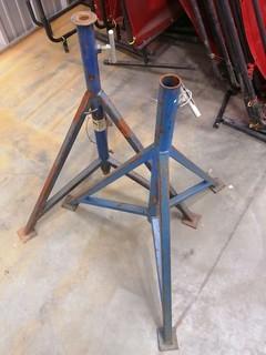 (2) Pipe Stands