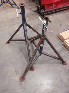 (2) Pipe Stands