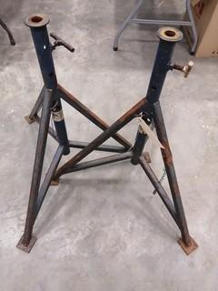 (2) Pipe Stands