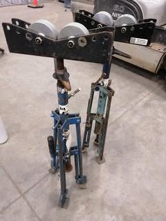 (2) Pipe Stands