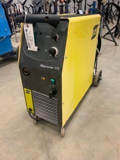 ESAB Migmaster Single Phase Mig Welder. SN 4215260431