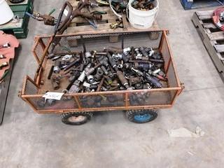 Cart C/w Assorted Pipe Fittings