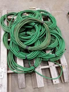 Qty Of Assorted 1/4in Grade Welding Hose