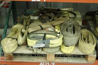 Qty Of Assorted Size Lifting Slings