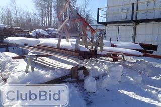Steel Pipe Rack w/ Asst. Pipe.