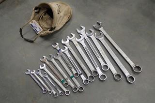 Qty Of Assorted Size Wrenches C/w Kuny Bag