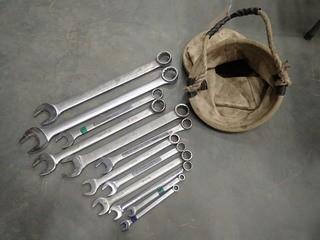 Qty Of Assorted Size Wrenches C/w Kuny Bag