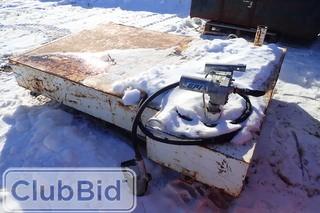 Slip Tank w/ GPI Electric Pump. 