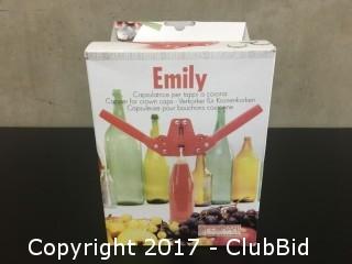 Emily Bottle Capper for Crown Caps