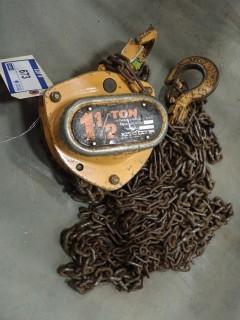Kito 1 1/2-Ton Chain Fall