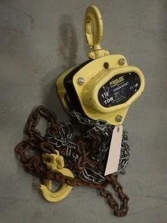 Proloc 1 1/2-Ton Chain Fall