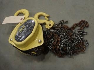 Proloc 1 1/2-Ton Chain Fall