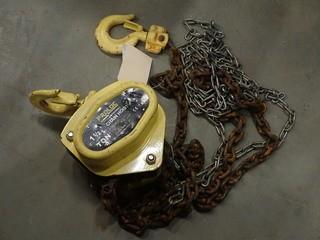 Proloc 1 1/2-Ton Chain Fall