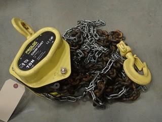 Proloc 1 1/2-Ton Chain Fall